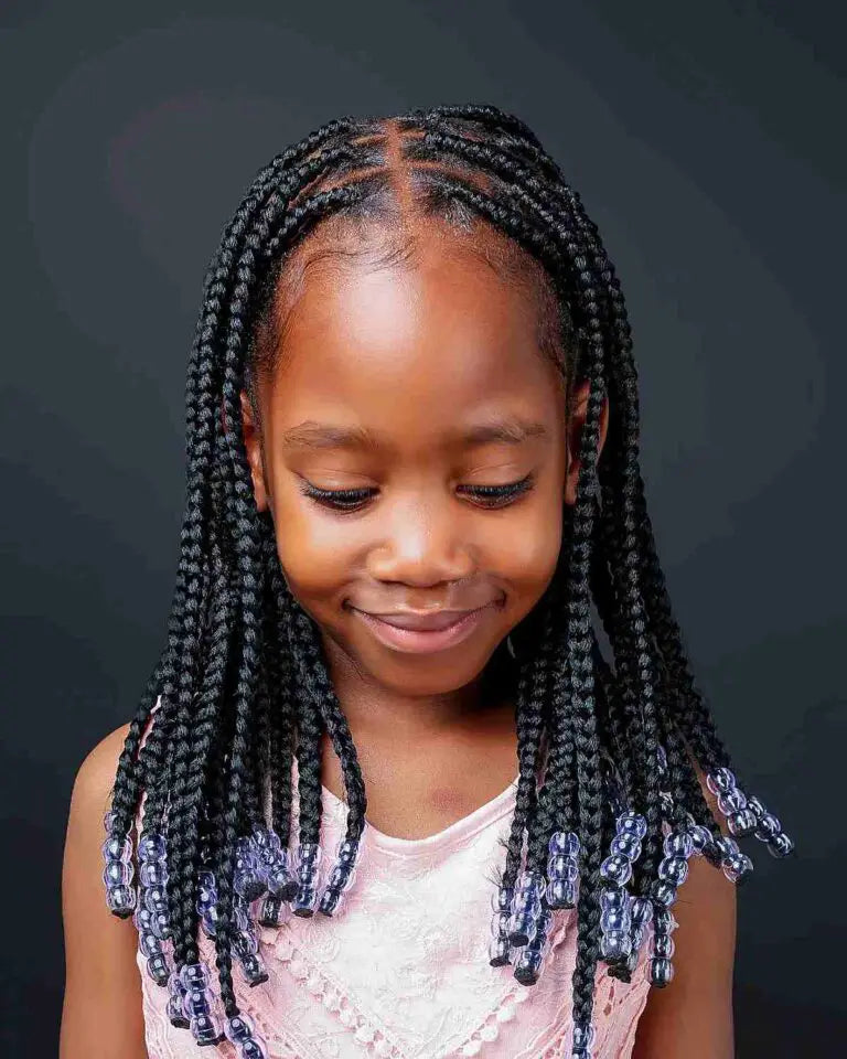 Kids single deals braids