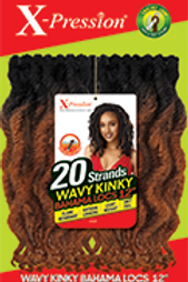 Wavy Kinky Bahama Locs Crotchet hair - Bella Moore